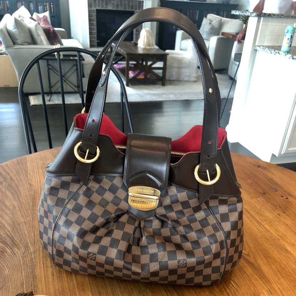 Louis Vuitton Damier Canvas Sistina GM Bag
